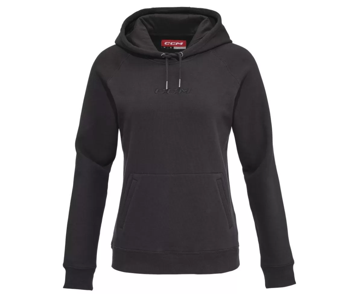 Hoodie Womens Core Pullover Sr Black>CCM Shop