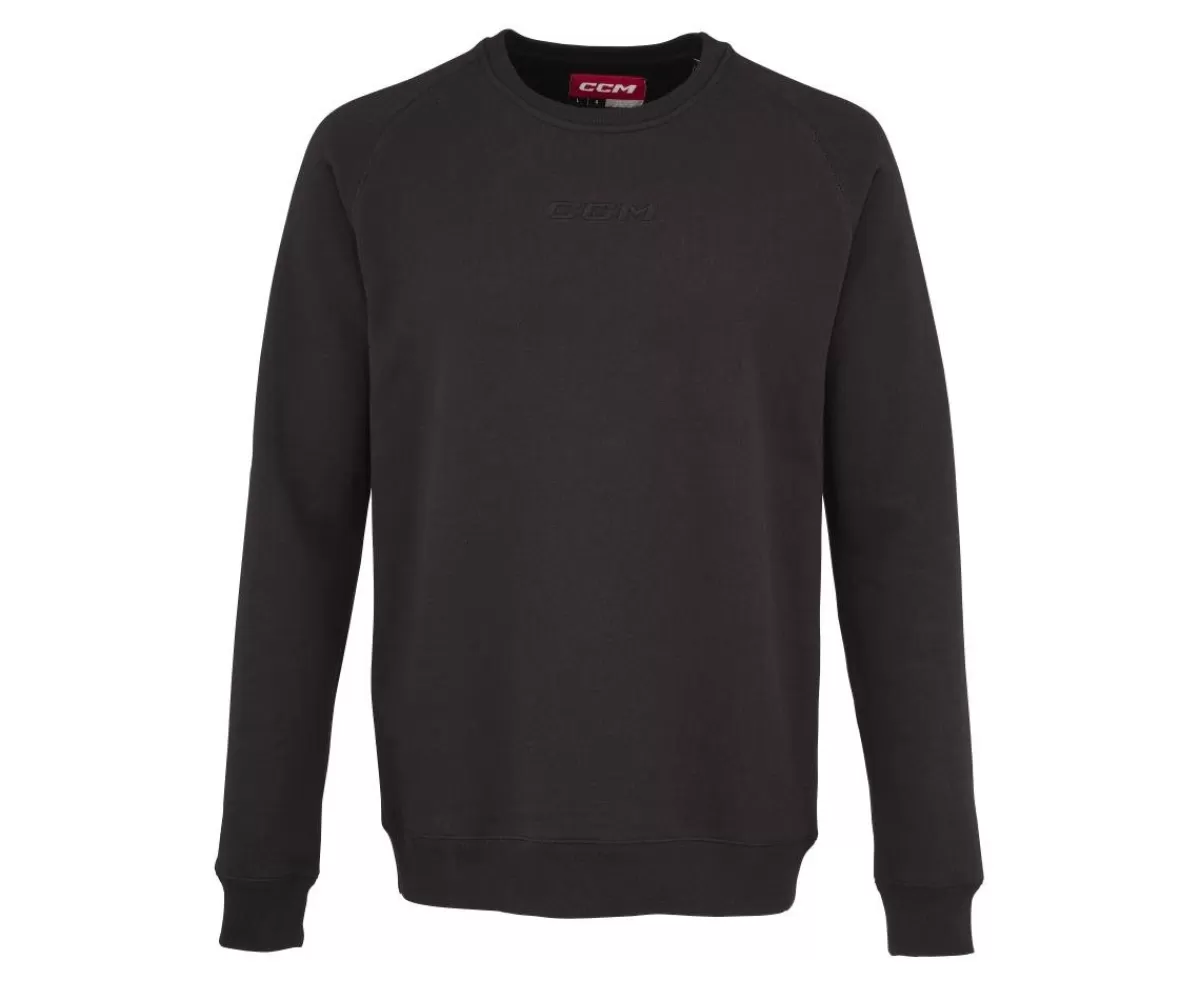 Troja Core Fleece Crew Sr Black>CCM Sale